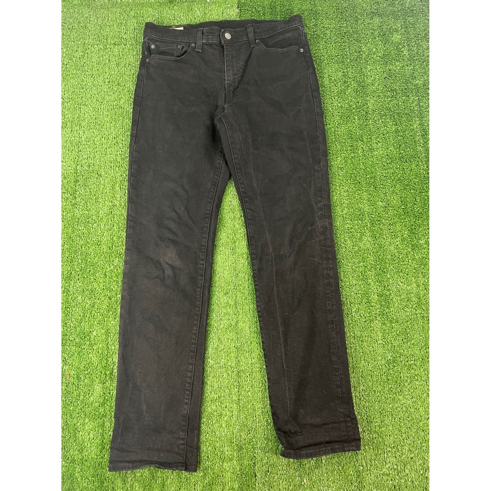 Levis 511 Slim Fit Black Denim Jeans Mens W33 L32 04511-4969